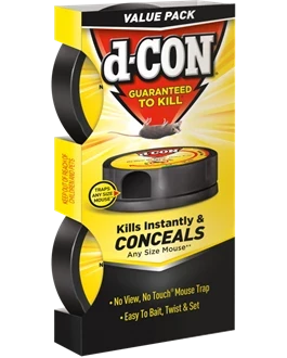 NEW d-CON Ultra Set covered mouse trap dCon - A BETTER REUSABLE MOUSE TRAP
