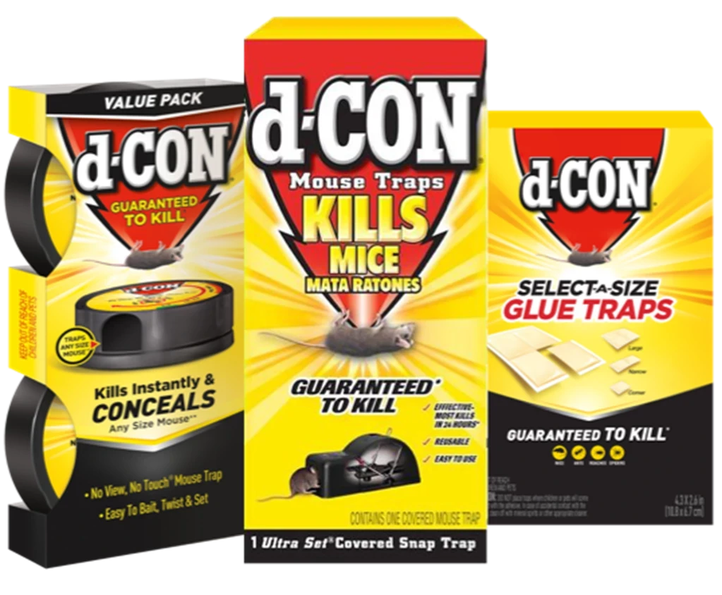 D-Con Ultra Snap Covered Mouse Trap